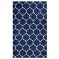 thumbnail image 2 of Modway Solvea 5' x 8' Moroccan Trellis Shag Area Rug in Navy and Ivory, 2 of 7