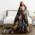 thumbnail image 6 of Blanket Norman Reedus Soft and Comfortable Warm Fleece Throw Blankets Yoga Blankets Beach Blanket Picnic Blankets Gift for Dorm Room Office Decor Sofa Bed Camping Travel All Season, 6 of 6