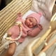 thumbnail image 2 of Lifelike Reborn Baby Dolls - Set de Regalo de 19 Pulgadas de Sonrisa Dulce para Recién Nacida Durmiendo con Accesorios de Juguete para Niños de 3 Años en Adelante, 2 of 3