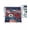 Multicolor, variant on 4th of July RV Awning Sun Shade Screen 9'X7' Poppy Vase Mesh Sunscreen Patriotic American Flag Fireworks Awning Shade Screen with Zipper UV Blocker Completed Kits for RV Motorhome Camper