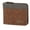 Brown, variant on Deago Leather Wallet for Men Large Capacity Bifold Wallet with ID Window 6 Card Holders Zip Coin Pocket (Black)