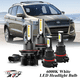 thumbnail image 1 of Juego Combinado de Bombillas LED Ford Escape 2008 2009-2012 para Luz Alta/Baja + Antiniebla, Kit de 4 Unidades: 2x 9008/H13 para Faros Principales + 2x 5202/2504 para Faros Antiniebla, 1 of 12