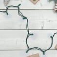 thumbnail image 3 of Northlight LED Wide Angle Christmas Lights - Pure White - 23.5' Green Wire - 50ct, 3 of 5