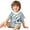 Blue*, variant on OSOLU Children Boys Outfits Summer Striped Knit Crew Neck Tee and Shorts 2 Piece Thin Breathable Casual Daily Wear Fashion Travel Clothing Sets