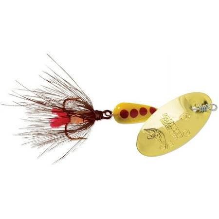 UPC: 0023634012775 | Panther Martin Regular Fly Gold/Brown 1/8oz Spinnerbaits
