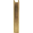 thumbnail image 4 of 6"W x 12"D x 36"H Thin Monterey Rough Cedar Woodgrain TimberThane Corbel, Primed Tan, 4 of 6