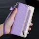 thumbnail image 4 of Luxury Flip Wallet Case for Samsung Galaxy S20 S21 S22 S23 Plus Ultra - Folio Zipper Kickstand, Wristlet Lanyard, Card Slots Cover, 4 of 4
