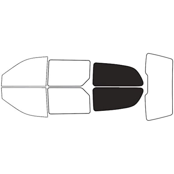 Avery Dennison NR Nano Ceramic IR Window Tint Kit Compatible with Dodge Caravan 1996-2000 - Cargo -