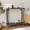 Simple-Blue, variant on CBJCBJ Retro Console Table with Drawers, Assembled Entryway Storage Table, Accent Table for Hallway,Black
