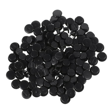 

Monyance shoe charm button 200 Black DIY Shoe Buckles Charms Buttons(0.43X0.43X0.28Inches)