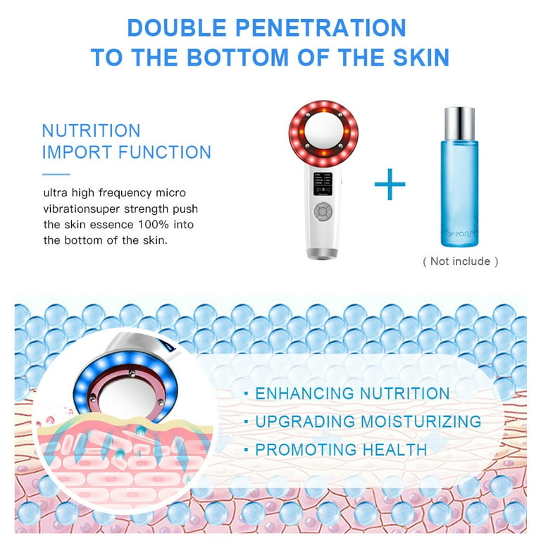 8-in-1 Ultrasonic Slimming Device RF Radio Frequency LED 8-in-1 Ultrasonic Slimming Device RF Radio Frequency LED