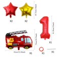 thumbnail image 2 of Decoraciones para fiestas, globos, camión de bomberos JBCAONTIA, 2 of 3