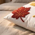 thumbnail image 3 of Throw Pillow Covers 18x18 Inch, Decorative Square Pillowcases, Farmhouse Holiday Cushion Covers for Couch Sofa Living Room Bedroom Outdoor Home Decor, 3 of 3