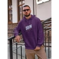 thumbnail image 2 of Buon Ferragosto Beach Objects Hoodie Men -Image by Shutterstock, Male XX-Large, 2 of 4