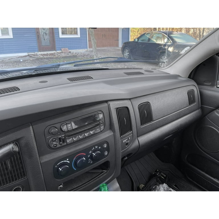 Kojem Mold Dash Board Dashboard Panel Pad Cover Protector Replacement Black for 2002 2003 2004 2005 Dodge Ram 1500 2500