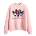 thumbnail image 1 of Gibobby Sudadera oversize mujer Sudadera de forro polar de manga larga para mujer(Rosa,G), 1 of 3