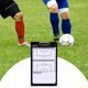thumbnail image 1 of Pizarra de Entrenamiento, Portapapeles, Portapapeles de Entrenador, Equipo de árbitro Borrable con Bolígrafo para La Planificación Estratégica de La C Fútbol sobre césped, 1 of 8