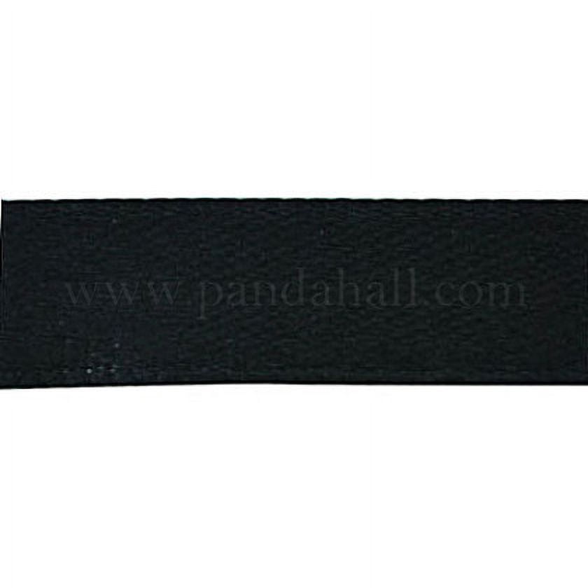 Valentines Day Gifts Boxes Packages Single Face Satin Ribbon Polyester Ribbon Black 1-1/2 inch(37mm)