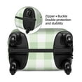 thumbnail image 6 of Uemuo Pistachio Green Checkboard Printed Washable Luggage Cover - Fashion Suitcase Protector Fits 18-32 Inch Luggage -, 6 of 9