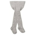 thumbnail image 1 of Toddler Girls Knit Cotton Tights Thread Crochet Pantyhose Warm Ribbed Stockings Dark Grey 2-3 Years, 1 of 6