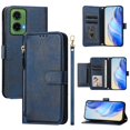 thumbnail image 3 of Funda para Motorola Moto G35 Cartera de Mano con Cremallera y Correa Cruzada Desmontable, 3 of 5