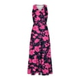 thumbnail image 3 of Youmylove Women's Summer 2025 Maxi Dress Womens Dresses Casual Sleeveless Maxi Sundress Cute Floral Long Dress Wedding Guest Dress Flowy Maxi Dresses, 3 of 4