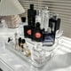 thumbnail image 2 of Exhibidor de perfumes de 3 niveles organizador de cosméticos acrílico transparente Tfixol, 2 of 8