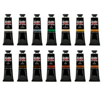SoHo Urban Artist Oil Paint - Set of 14, 50ml Earth Tones - Best Valued Oil Colors for Painting with Excellent Pigment Load - Cadmium Red Medium Hue, 50 ml Tube