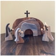 thumbnail image 3 of Summer Savings Clearance! Happy Easter Day 2023! WJSXC Easter Decorations Empty Tomb | He Is Risen | Religious Easter Scene Decor,Easter Resurrection Scene GN, 3 of 3
