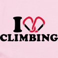 thumbnail image 2 of CafePress - I Love Climbing Carabiner Infant Bodysuit - Baby Light Bodysuit, Size Newborn - 24 Months, 2 of 4