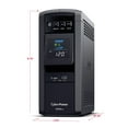 thumbnail image 6 of CyberPower CP1000PFCLCD UPS, 1000VA/600W, 120V, 10 Outlets, LCD Display, AVR, USB-A & USB-C, Black, 6 of 7