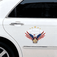thumbnail image 5 of 5pcs 250 Anniversary Decal Waterproof Car Window Decals Patriotic Vinyl Decals for Vehicles 250 Anniversary USA Stickers Eagle Pride Stickers 8x8in, 5 of 8