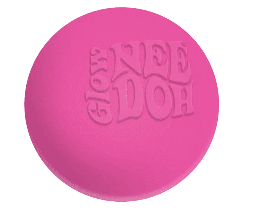 Nee Doh Glow in the Dark, 1 color chosen at random