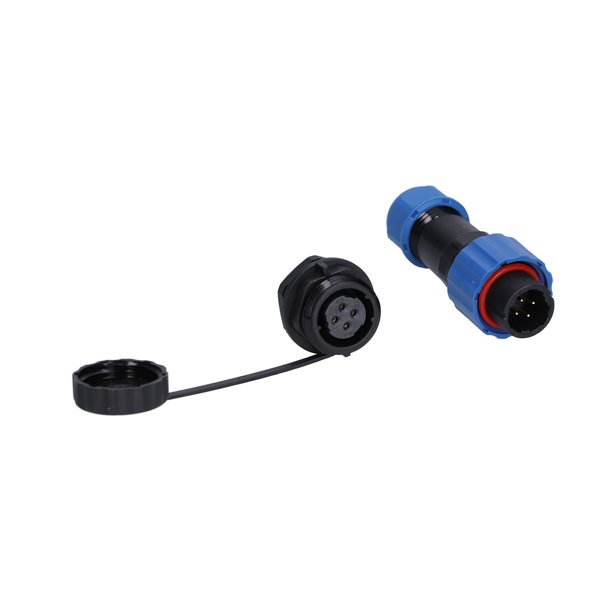 Enchufe Estanco Conector Enchufe De Aviación SP21 5 Pines Sin Soldadura 2 Conector Anderson