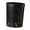 Black, variant on Baoblaze Round Trash Can Garbage Container Rubbish Bin White