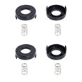 thumbnail image 3 of 4PCS 682378-02 Tapa de la Cubierta del Carrete con Resorte Compatible con Negro + Decker GLC12 GL250 GL310 GL360 Strimmer Reemplazo, 3 of 5