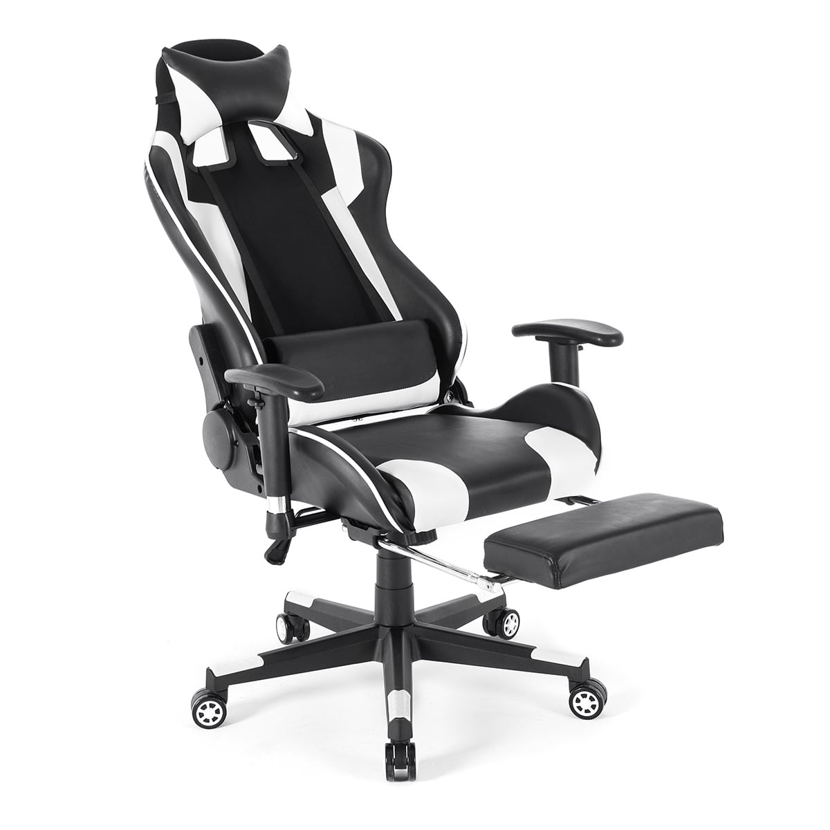 Racing Style Gaming Chair - 90°-180° Reclining Ergonomic ...