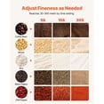 thumbnail image 3 of 2500g Electric Grain Mill Grinder, 3400W 32000RPM Stainless Steel Dry Spice Corn Coffee Nut Pulverizer, 270° Swing Type, 3 of 6