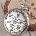 thumbnail image 2 of Reloj DE BOLSILLO CHAO DE aniversario grabado DE plata, 2 of 5