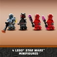 thumbnail image 6 of LEGO Star Wars: The Mandalorian Paz Vizsla and Moff Gideon Battle, Fun Building Set for Kids, Collectible Star Wars Toy with 4 Minifigures, Star Wars Birthday Gift for 7 Year Old Boys and Girls, 75386, 6 of 10