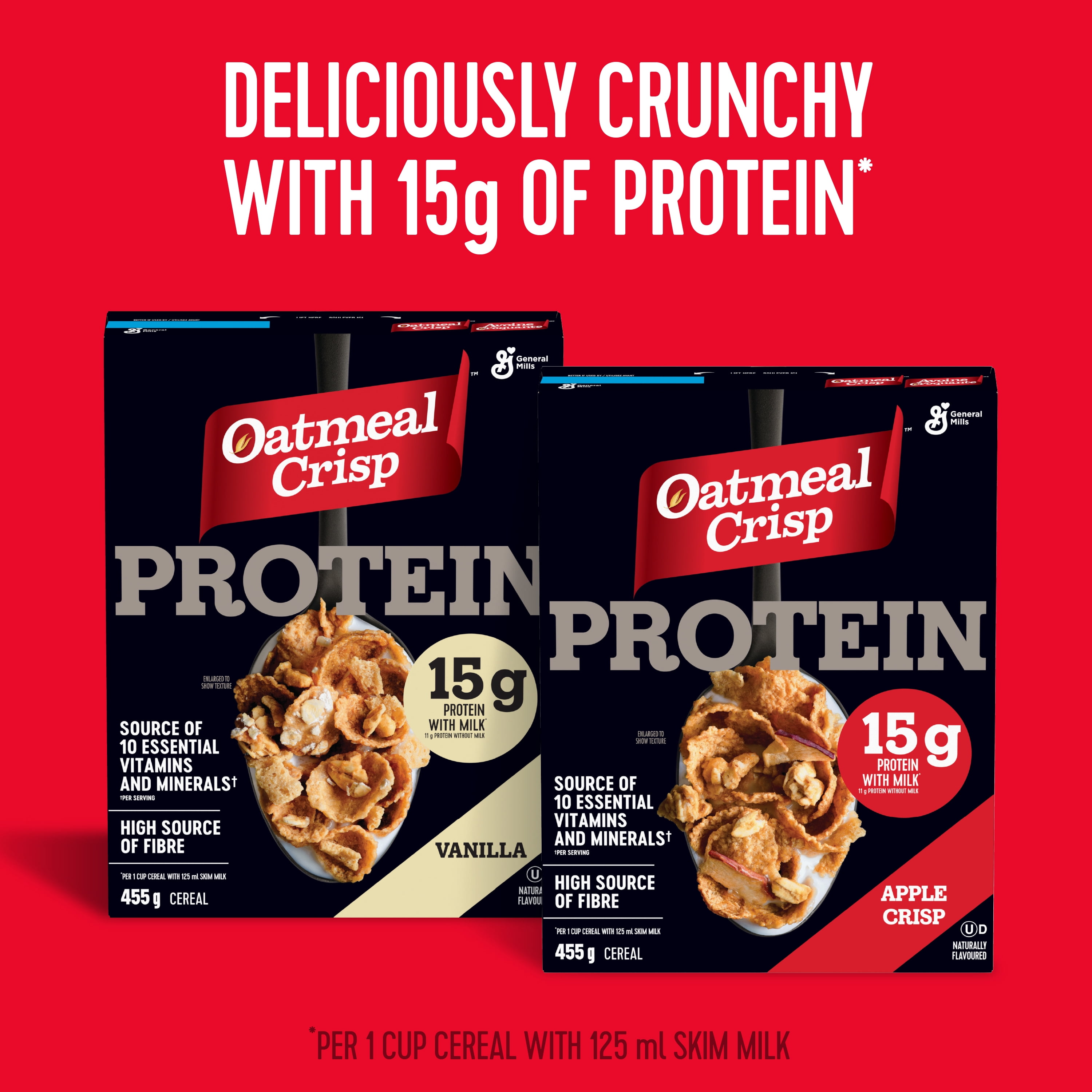 Protein Vanilla, Oatmeal Crisp Protein Vanilla Cereal