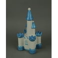 thumbnail image 3 of Blue and White Ceramic Childrens Magic Castle Coin Bank, 3 of 5