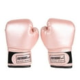 thumbnail image 1 of 2 Pcs Gants d'Entraînement de Boxe en Cuir pour Enfants (Blanc), 1 of 5
