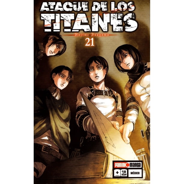 Ataque De Los Titanes Tomo # 21 - Panini / Manga Original Panini Libro ...