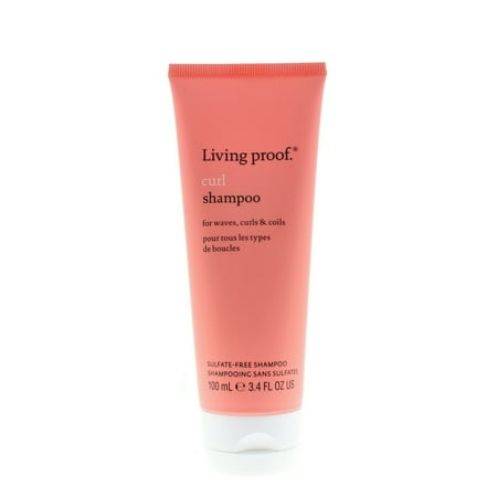 Living Proof Curl Shampoo 100ml Creamy Hydrating Cleanser for Defined Curls