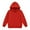 1#Red, variant on Kiijoy Girls Casual Hoodie Solid Unisex Cozy Hooded Sweatshirt Kids Cotton Pullover Shirt