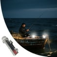 thumbnail image 4 of Durable Solar Powered Marine Signal Light Led Navigation Lamp For Boats And Fishing Emergency With Red White Green Flashing Marine Flares Guard Approved Boat Flares Fishing Attractor Outdoor Supplies, 4 of 7