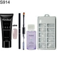 thumbnail image 1 of HEVIRGO 15ml Yinikiz Nail Gel Kit Quick Drying Nail Models Double Headed Pen Pure Color Manicure Extension Gel Kit for Professional, 1 of 10