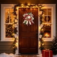 thumbnail image 4 of Clearance ！Christmas DIY Kit, Quilted Door Hanger, G 1PC Christmas Quilted Wreath Kit, DIY Craft for Holiday Door Decor, 4 of 5