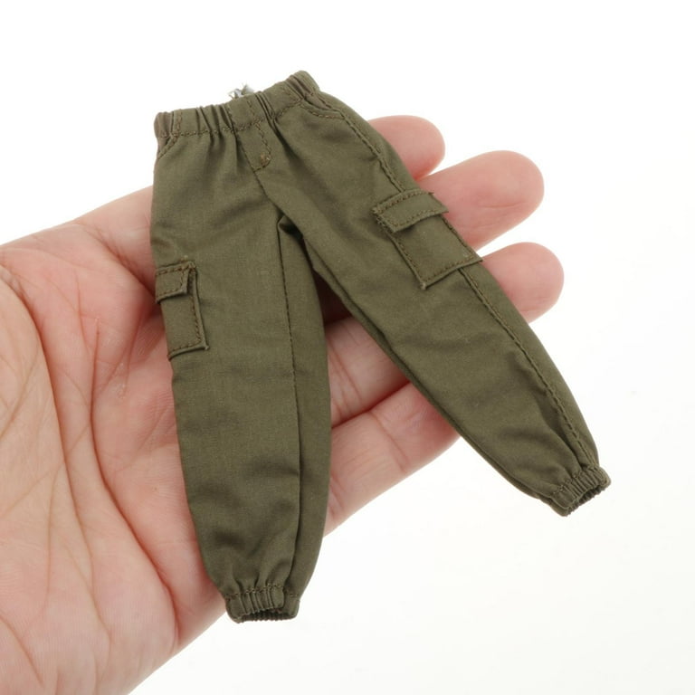 1/12 Male Figure Pants 1/12 Scale Male Figure Pants for 6 inch
